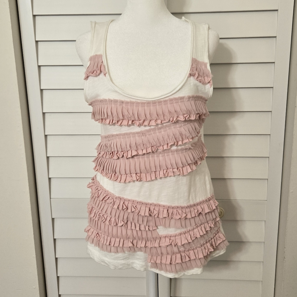 Banana Republic Scoop Neck Tank Top- Sleeveless Size S Petite
